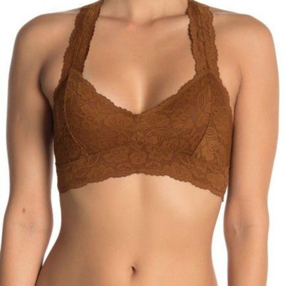Free People Other - Free People Galloon Racer Back Copper Bralette M